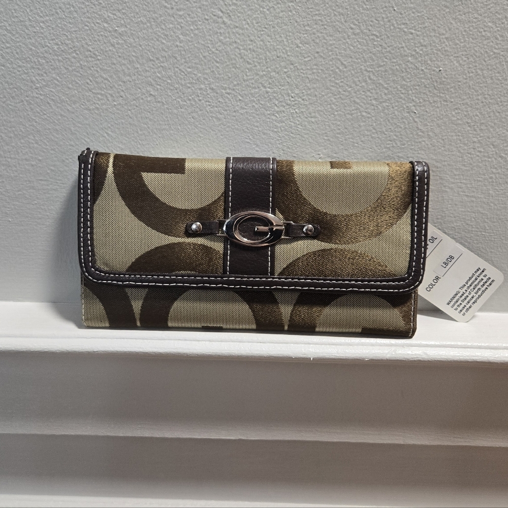 Candie's Brown and Tan Wallet